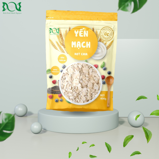 Yến mạch hạt chia tùi 400g